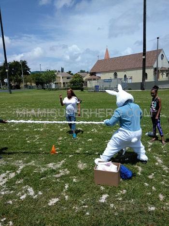 Easter Bunny Game Character Hire Miami