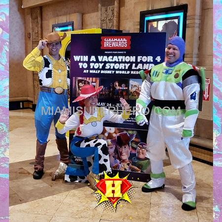Toy Story Character Kids Party