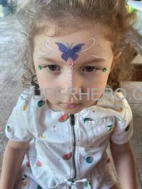 face painter butterfly
