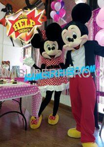 Minnie Mouse and Mickey Mouse Birthday Party