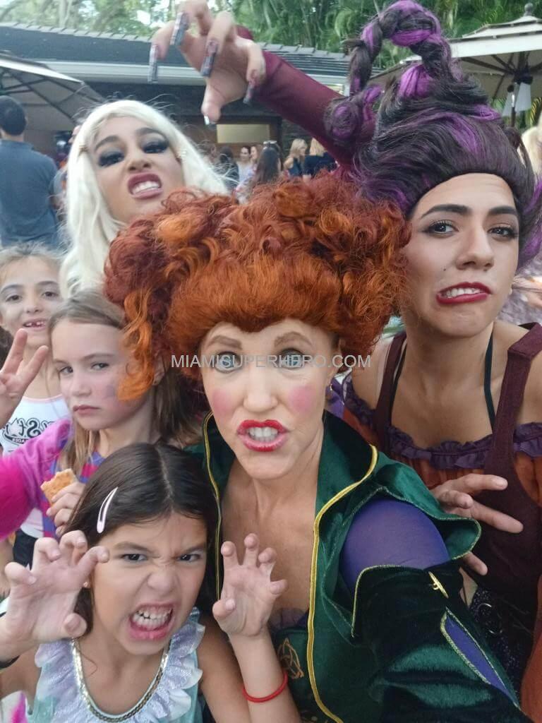 Hocus Pocus Miami Rave Sanderson Sisters | Host a Hocus Pocus Event