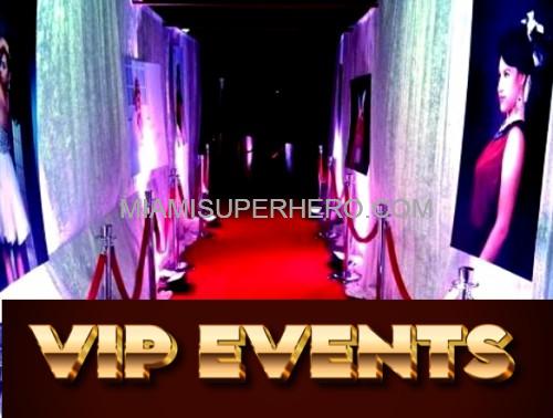 vip red carpet event entry